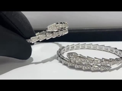 Ювелирных изделий диаманта чистого золота ювелирных изделий 18k верхнего сегмента Bvlgari установка Hk реальных роскошная