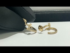 бренд серег Cartier изготовителя ювелирных изделий фабрики роскошный