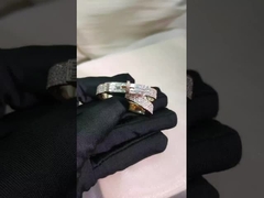 Окончание Заказ твердое золото 18k ювелирные кольца настоящие бриллианты ювелирные изделия высокая марка