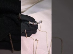 Настоящие бриллианты из золота 18 карат от современных ювелирных дизайнов для рынка роскоши