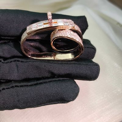Окончание Заказ твердое золото 18k ювелирные кольца настоящие бриллианты ювелирные изделия высокая марка